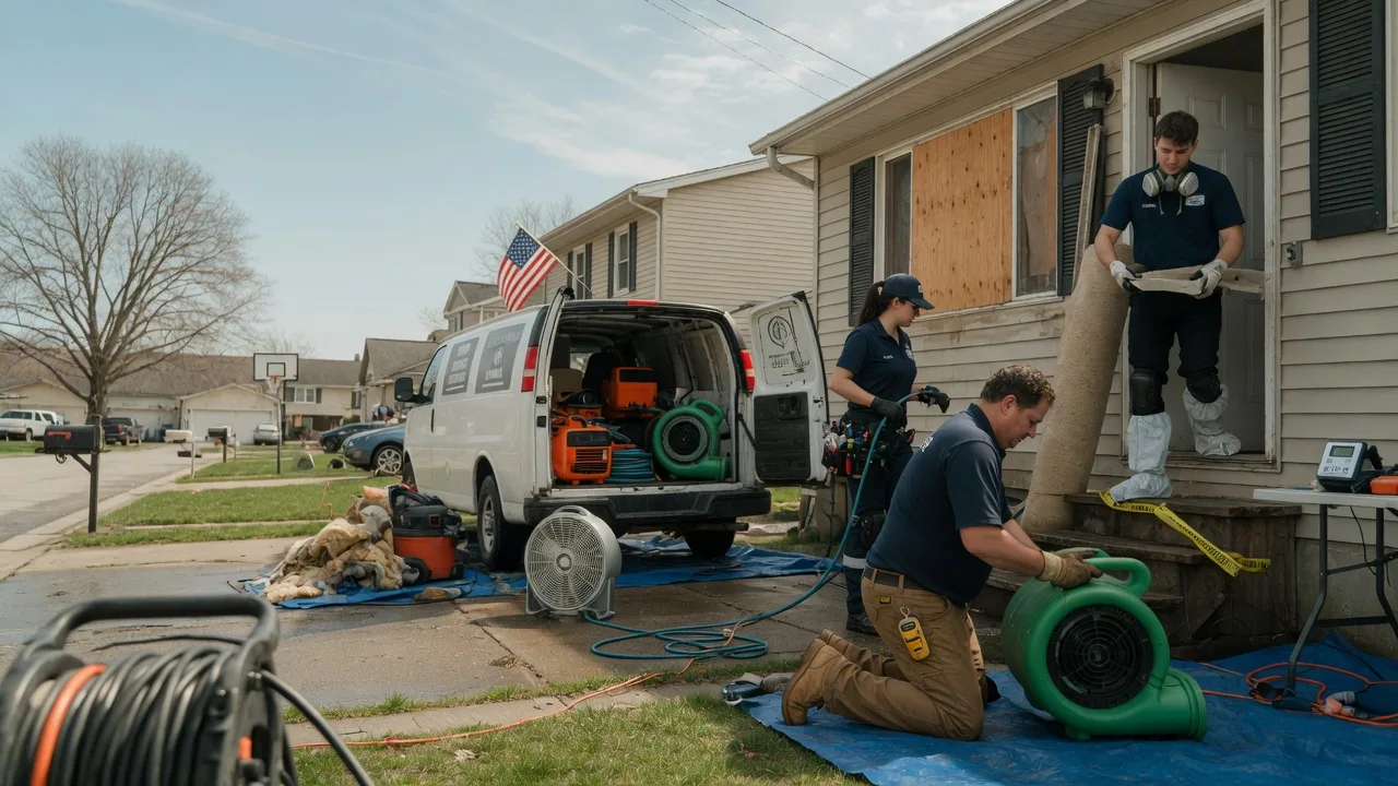 Water Damage Restoration in Frannie, WY near me